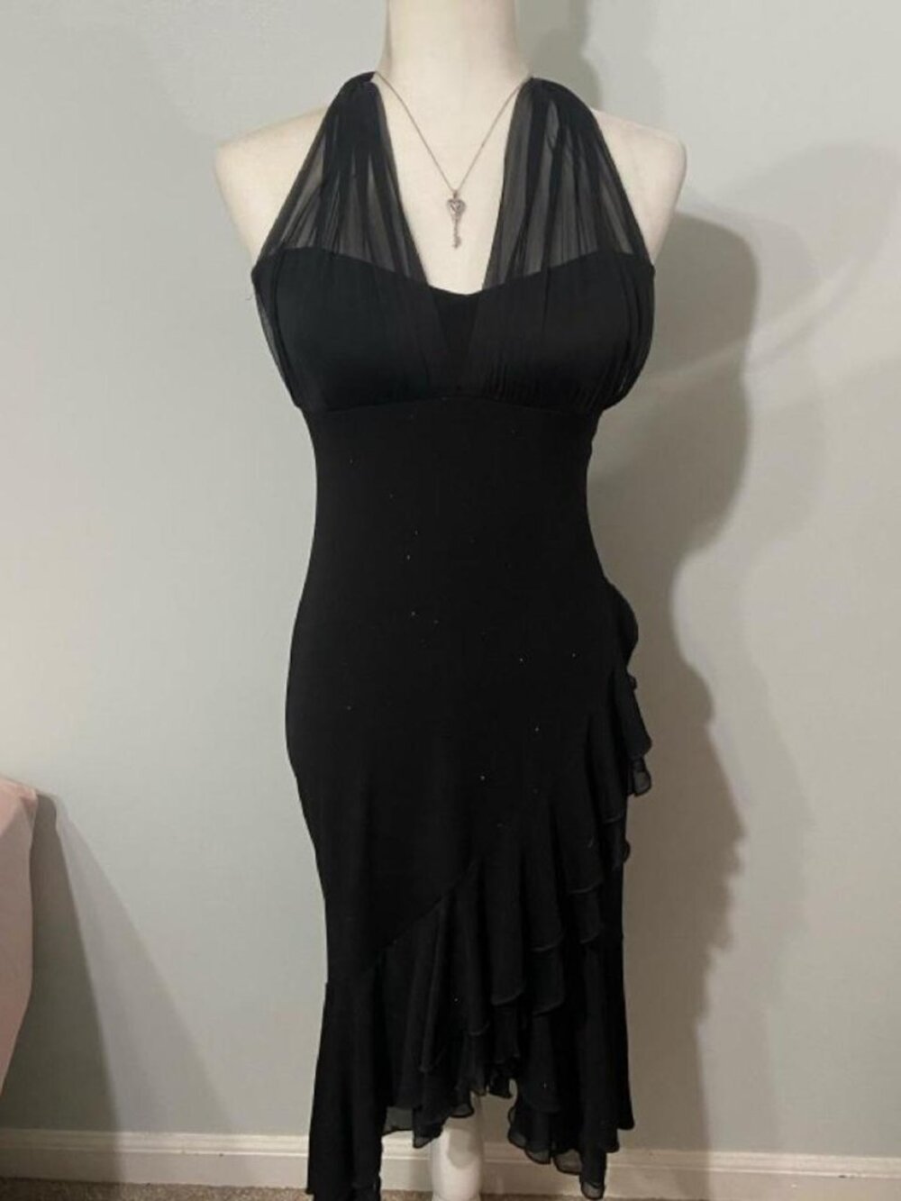 City Triangles Women's Black Dress